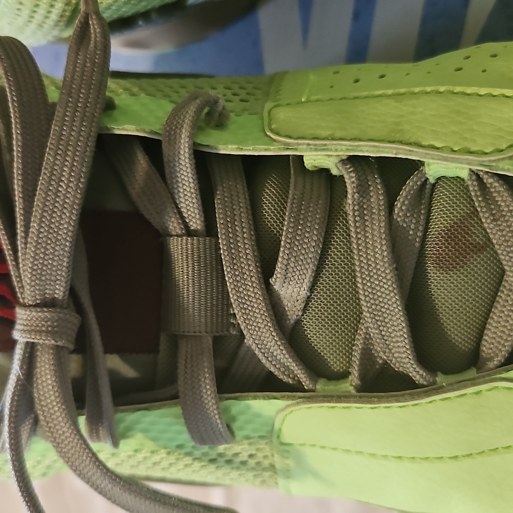 Nike Mens JA Morant Lime Zombie BASKETBALL Shoes 12 - Picture 4 of 9